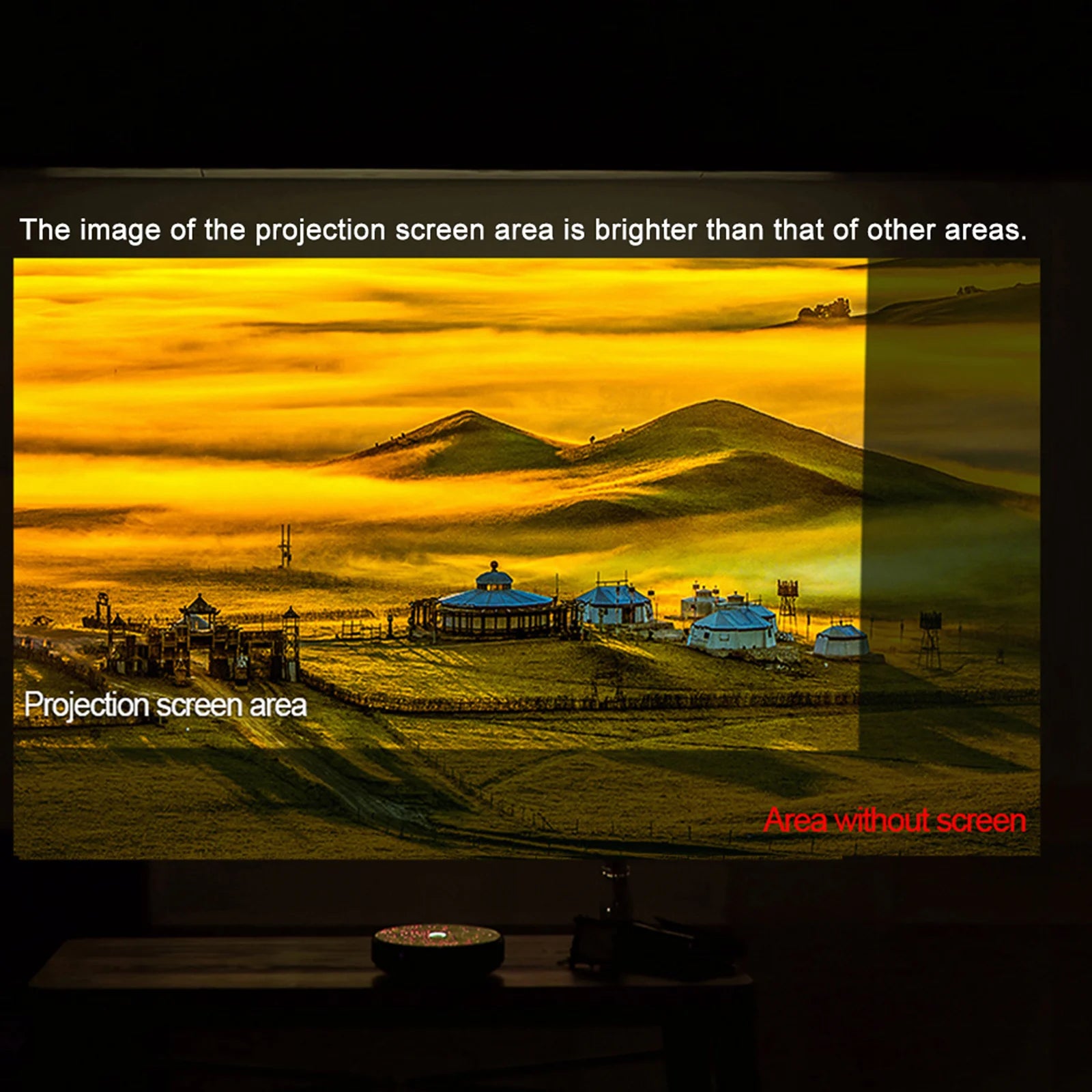 Portable Projector Screen.