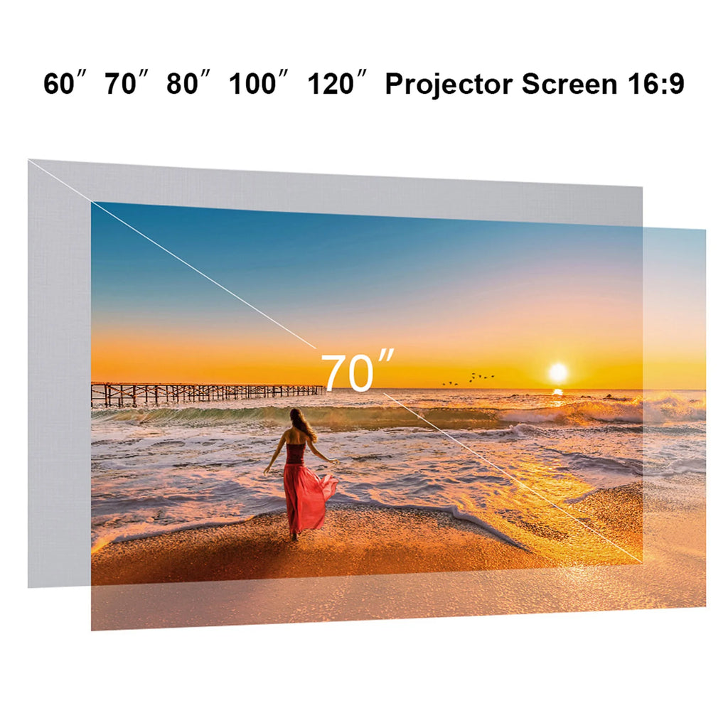 Portable Projector Screen.