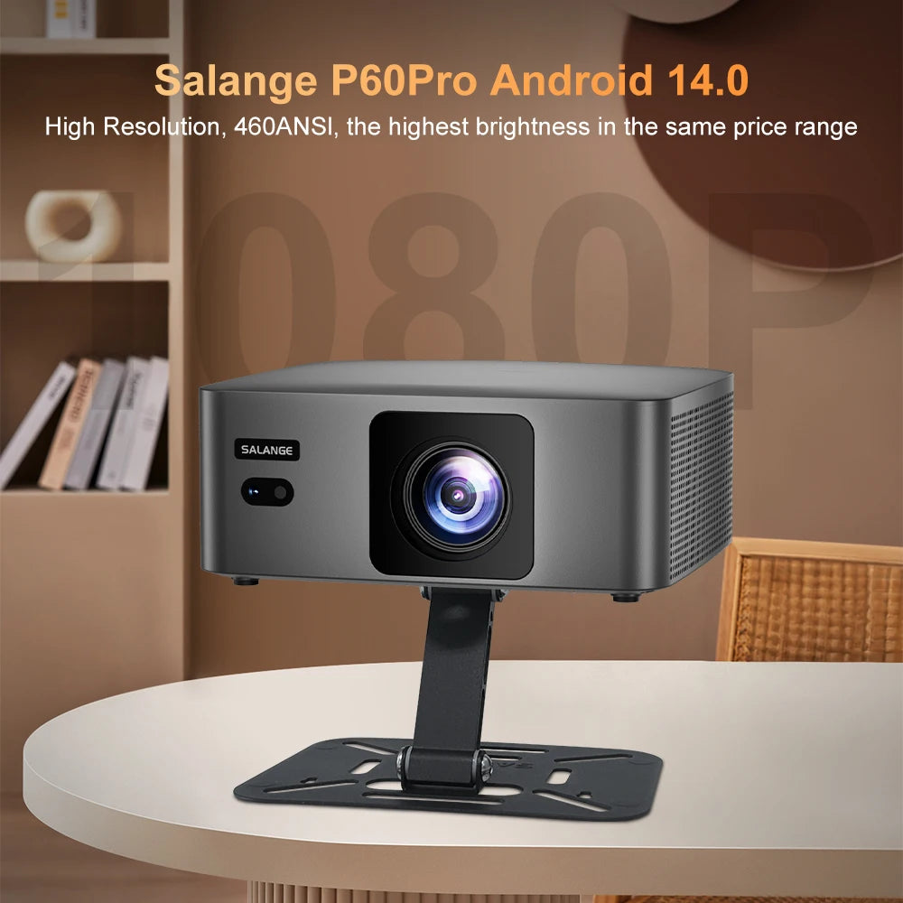 Salange P60Pro Portable Projector 8K Android 14.0