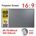Portable Projector Screen.