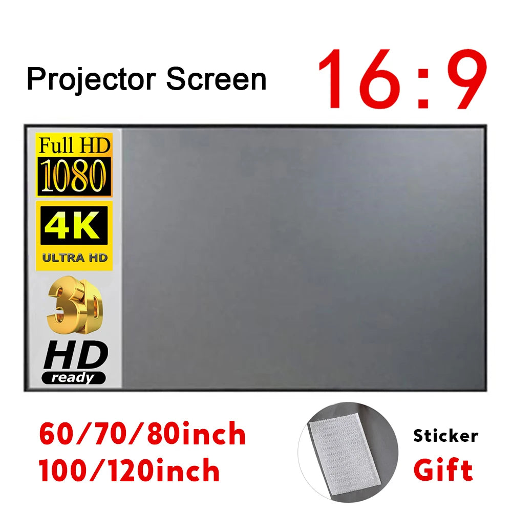 Portable Projector Screen.