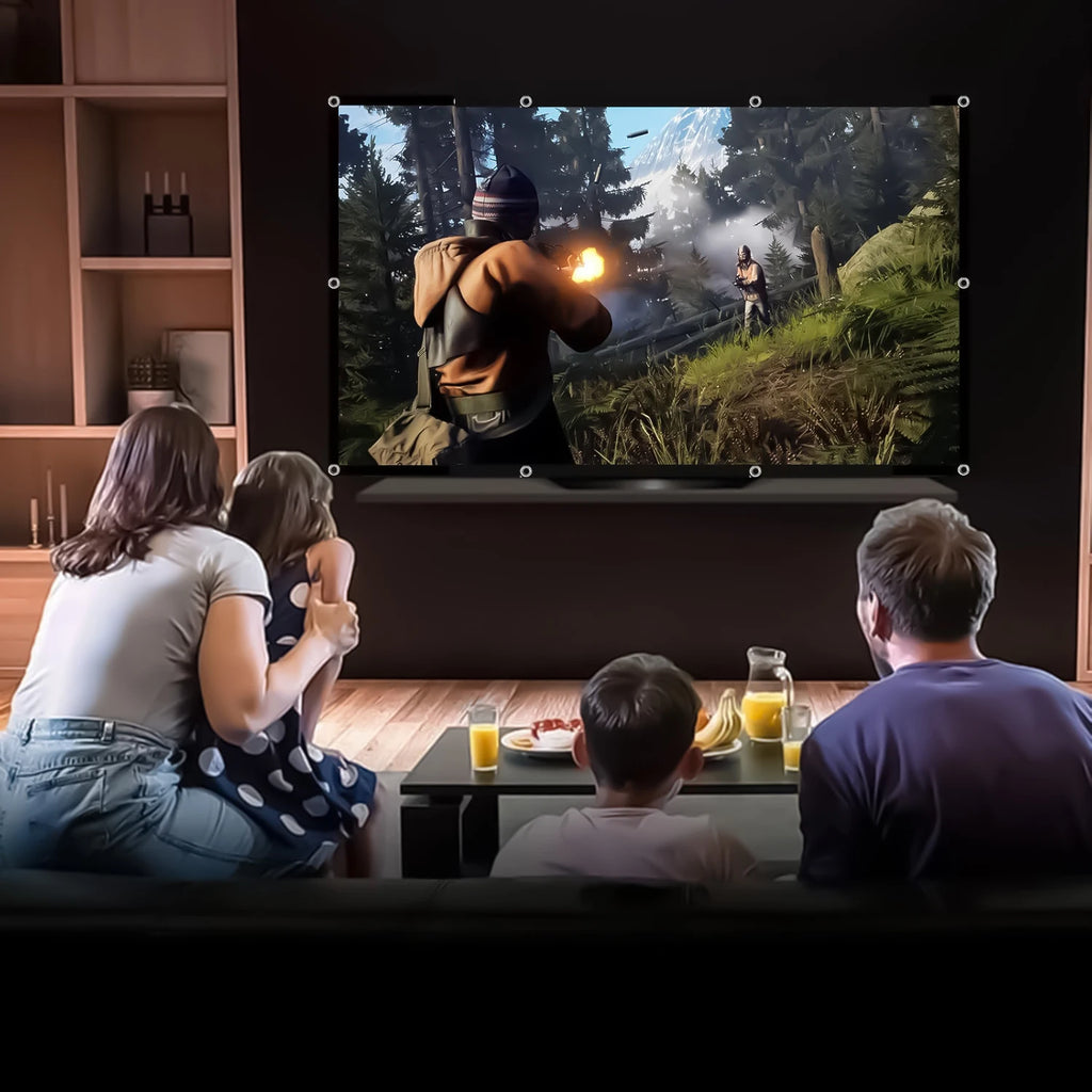 72-100-120 Inch 4k projector screen.